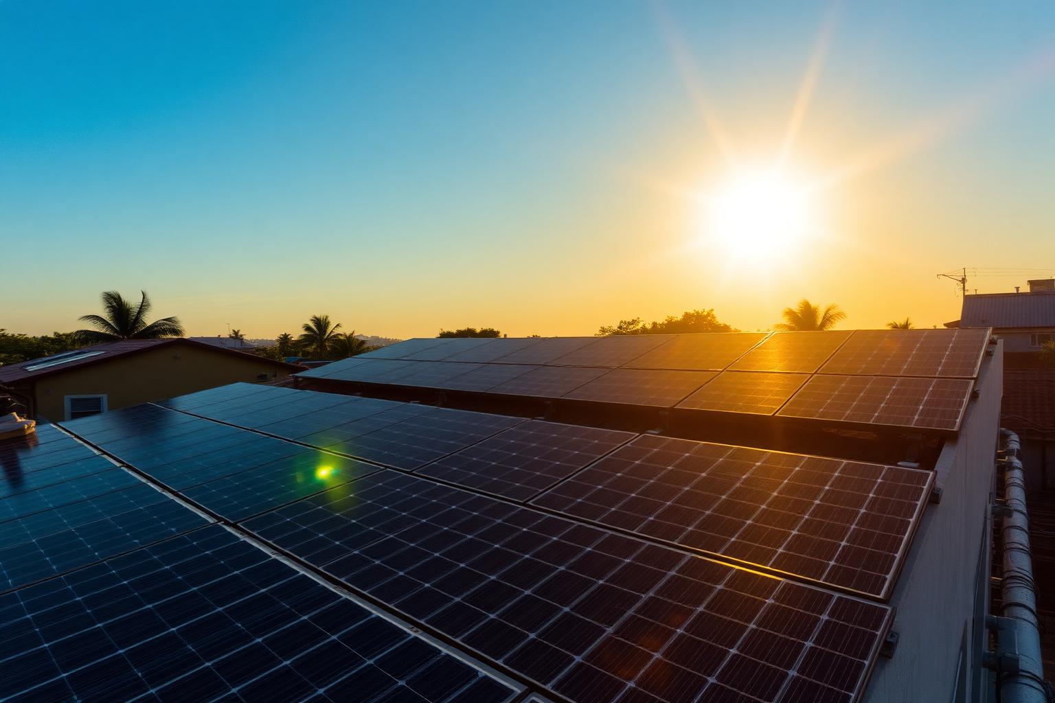 Painéis solares